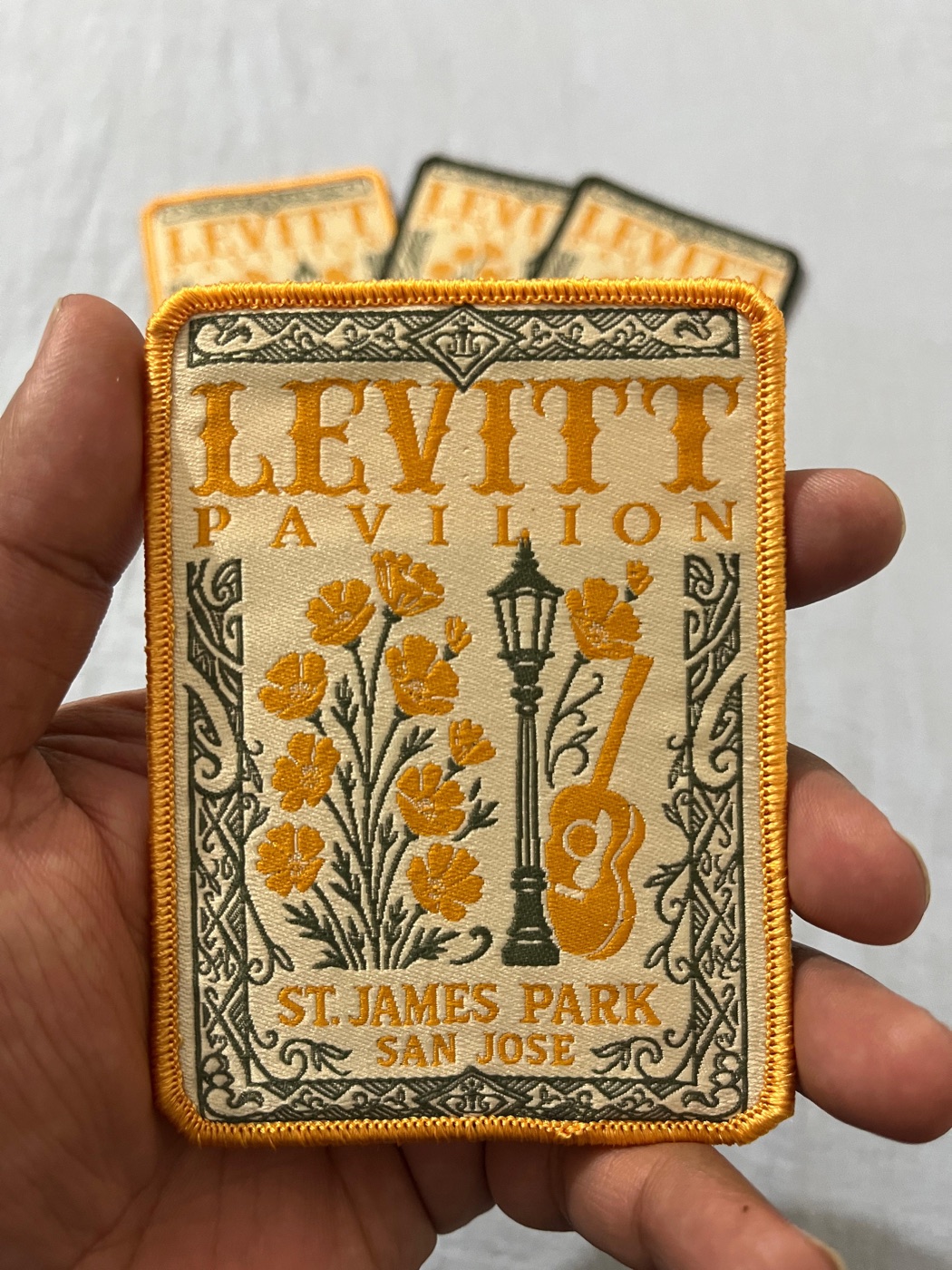 Levitt Pavilion Woven Patch