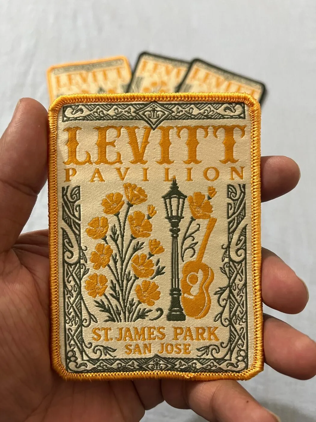 Levitt Pavilion Woven Patch