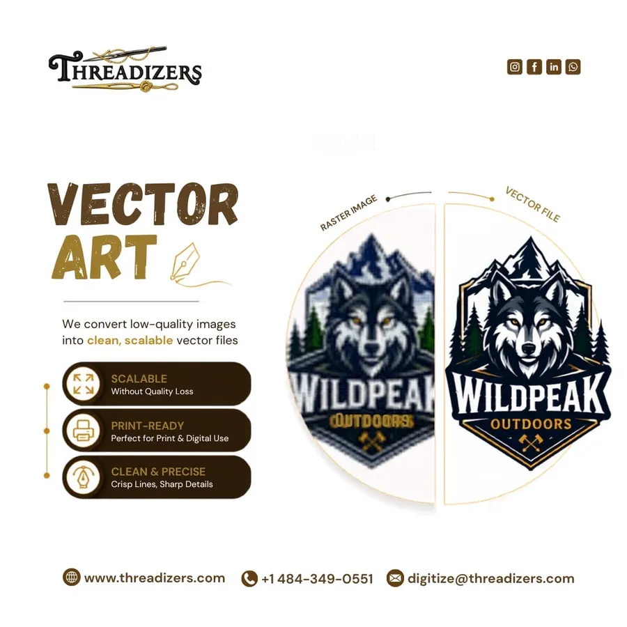 Vector Art Conversion by Threadizers