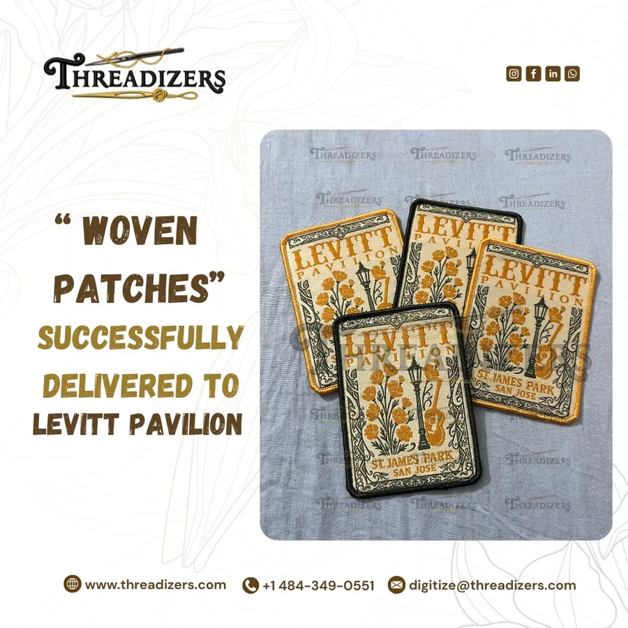 Woven Patches by Threadizers